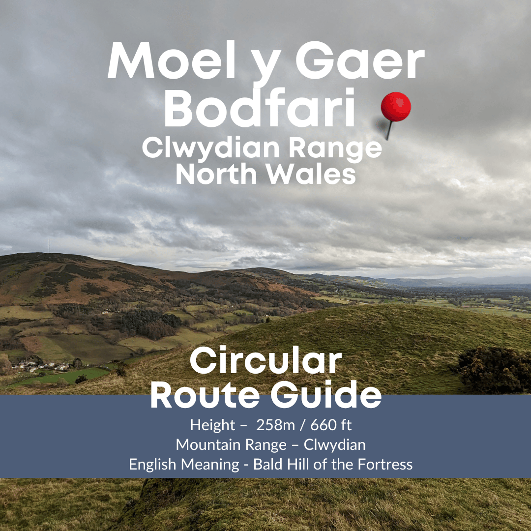 Moel y Gaer – a great short walk around an ancient hill fort with spectacular views