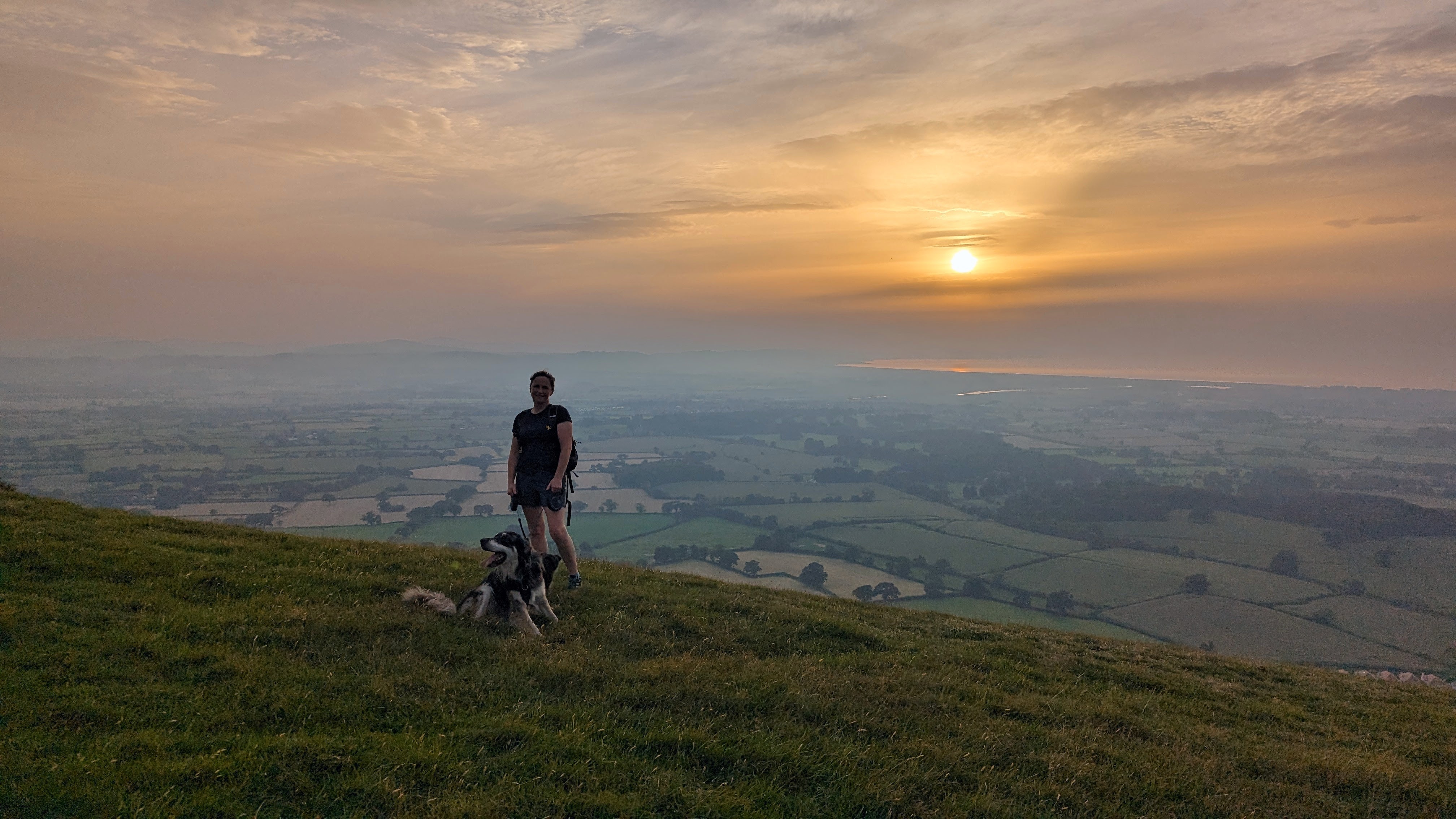 
Stunning Views of the North Wales Coast from Moel Hiraddug in Dyserth