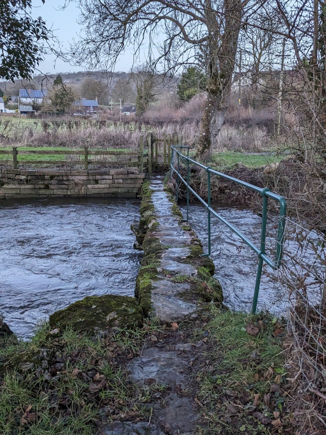 Foot Bridge across the Avon Alyn