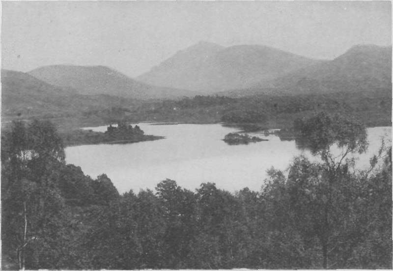 KILCHURN CASTLE AND LOCH AWE.