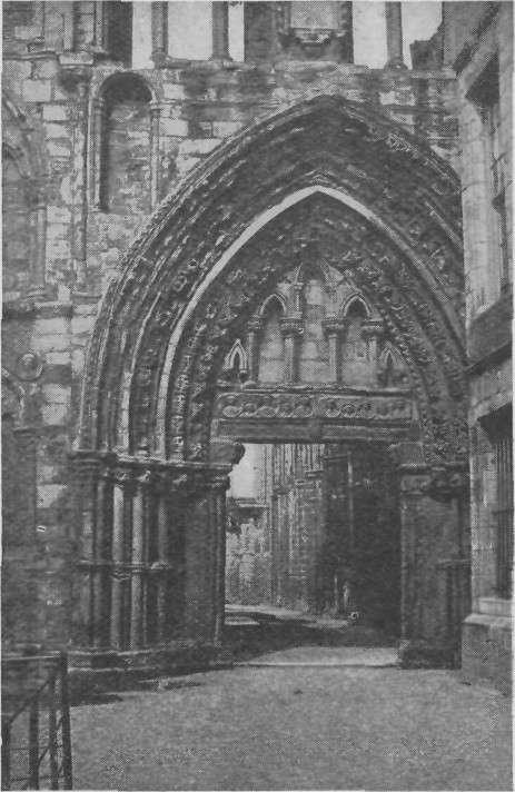 WEST DOORWAY, CHAPEL ROYAL