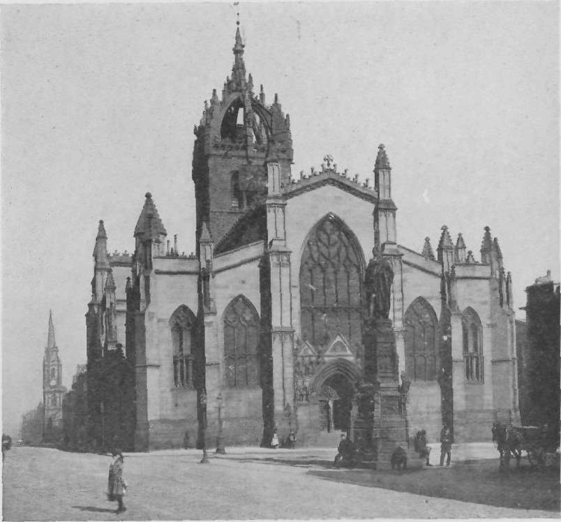ST. GILES'S CATHEDRAL, EDINBURGH.