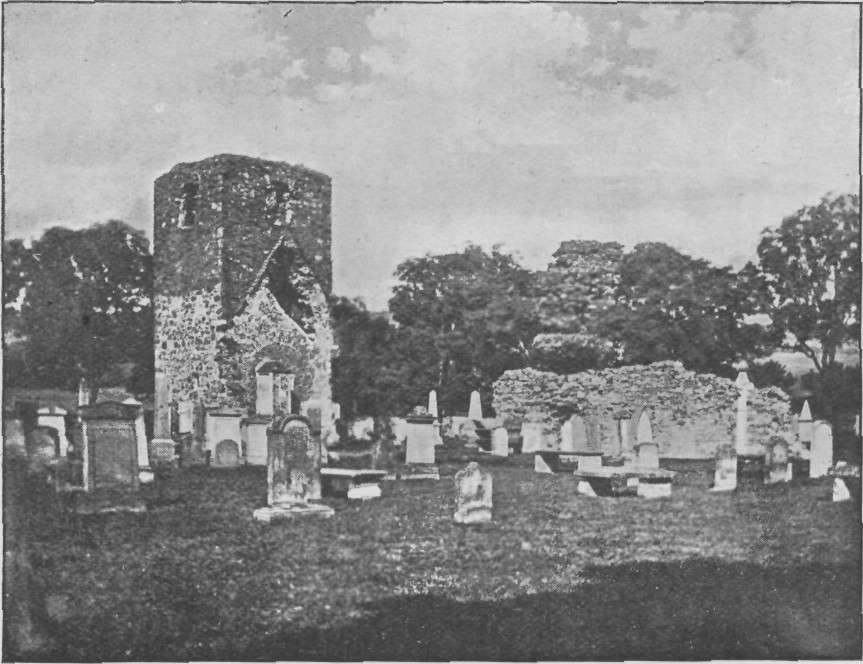 ST. ANDREWS CHURCH, PEEBLES, A.D. 1195.