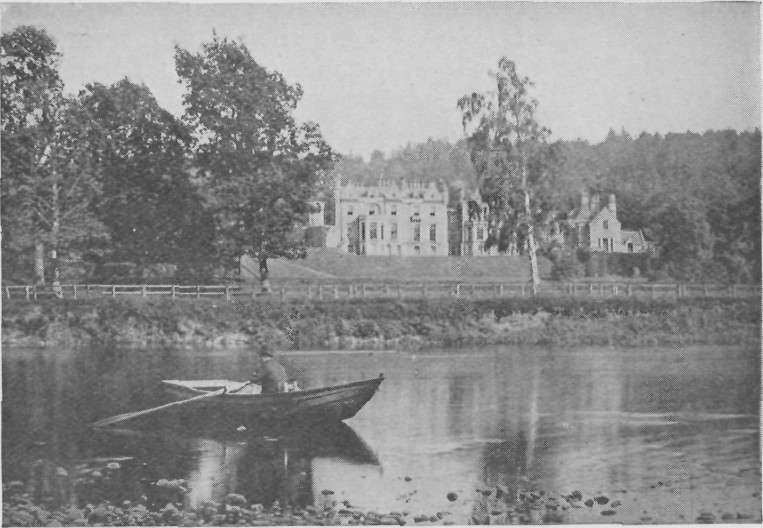 ABBOTSFORD FROM THE RIVER.