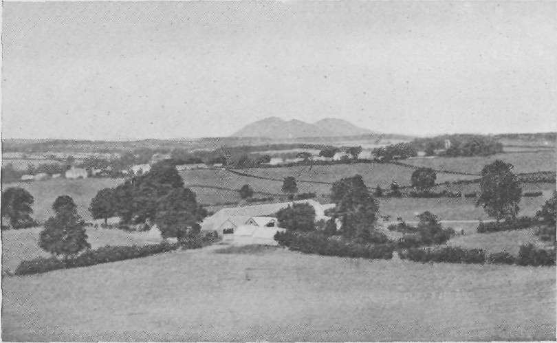 LILLIESLEAF AND THE EILDON HILLS.