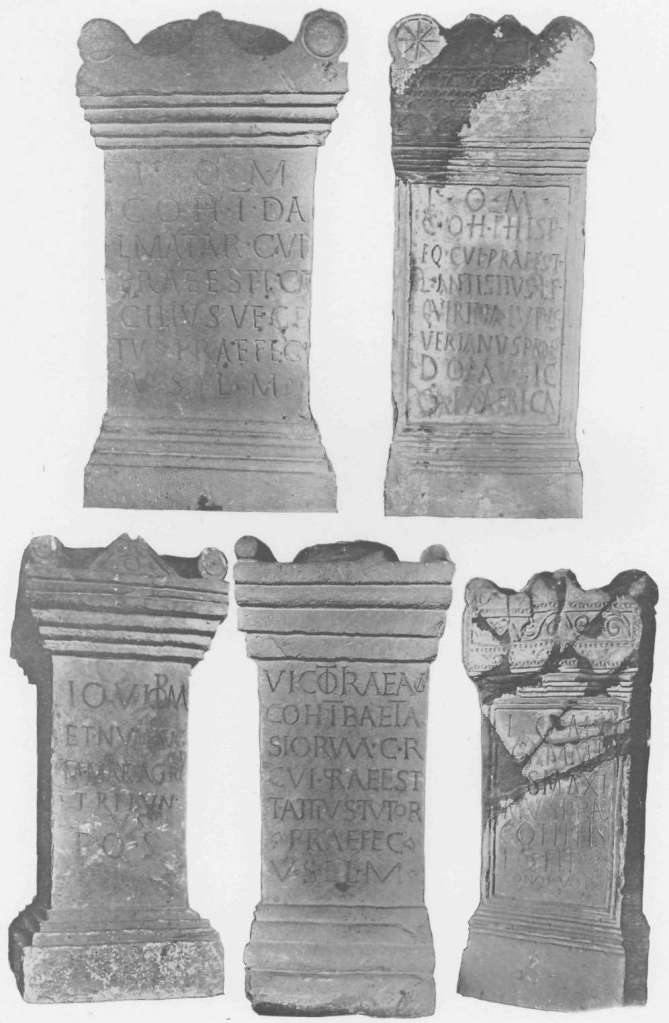 ALTAR STONES.