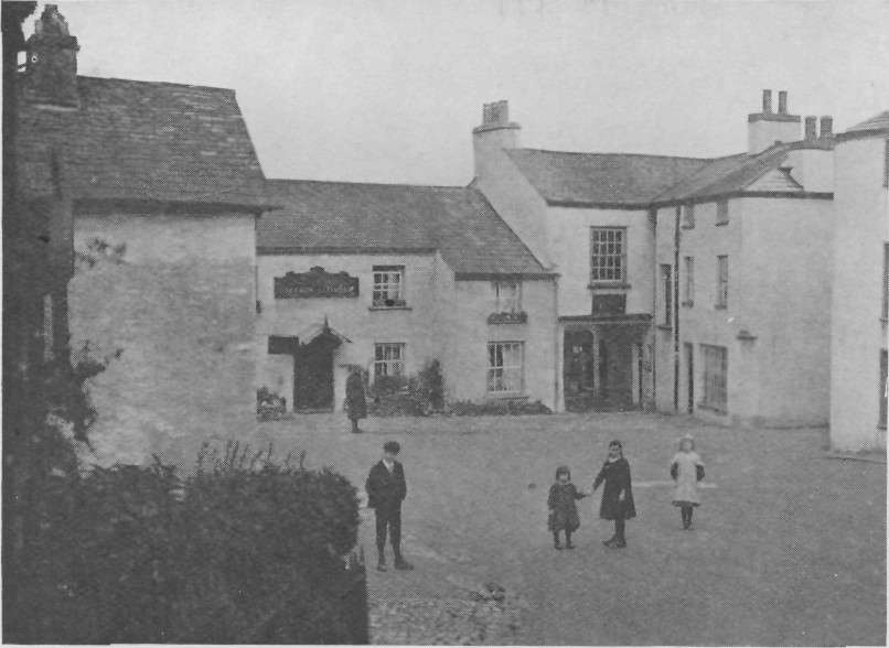 
HAWKSHEAD SQUARE AND INN.
