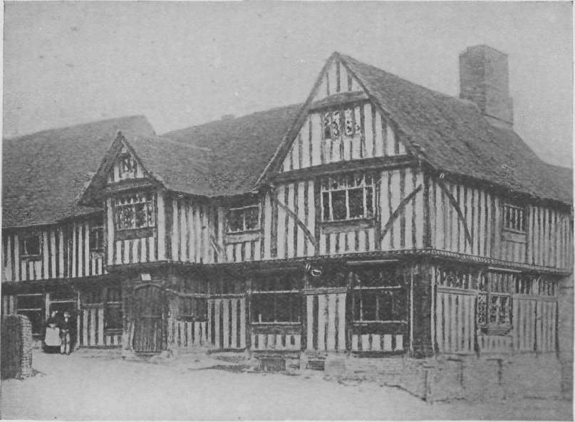 SHAKESPEARE'S HOUSE (Before Restoration).