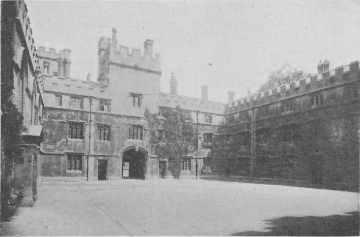 THE QUADRANGLE, JESUS COLLEGE.
