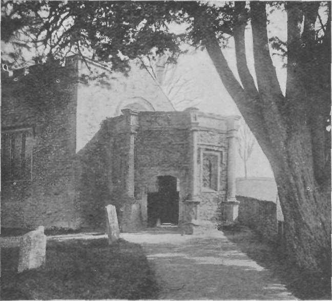 
SUNNINGWELL, BISHOP JEWELL'S PORCH.