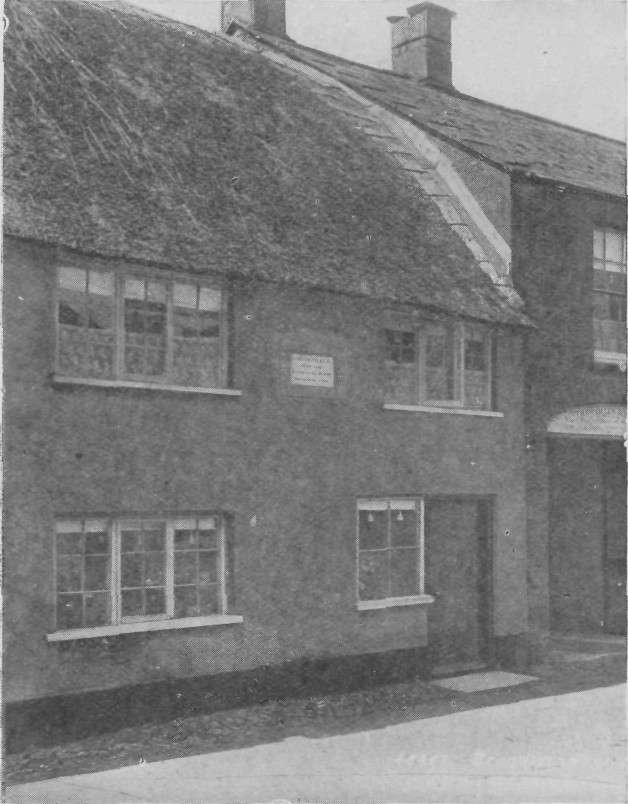 
HOUSE WHERE KING CHARLES LODGED IN CHARMOUTH
