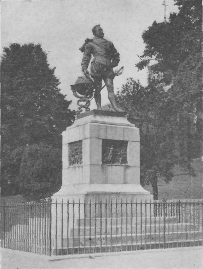 DRAKE'S STATUE, TAVISTOCK.