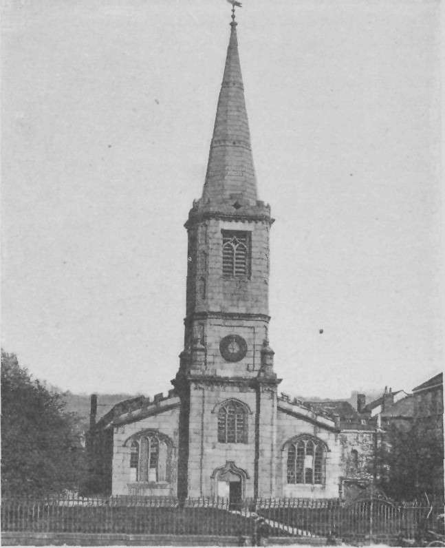 THE FRONTAGE, OLD ST. MARY'S CHURCH.