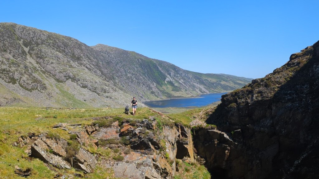 disused quarry llyn eigiau