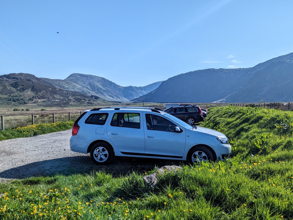 Parking at Llyn Egiau