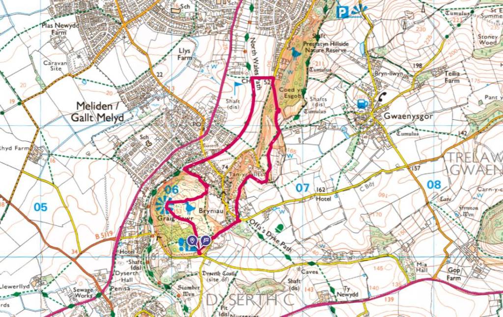 meliden mountain Circular walk