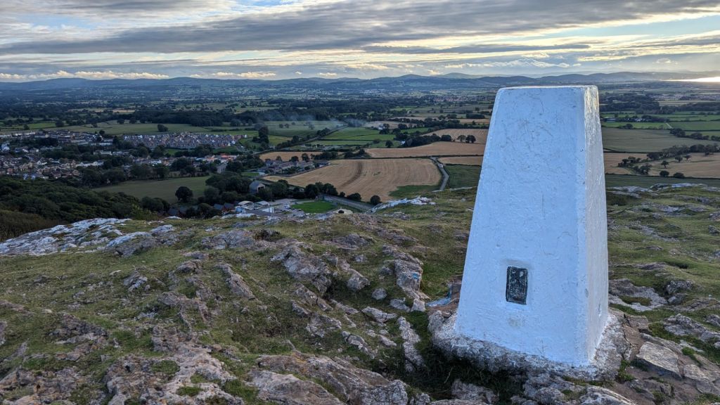 Trig Pillar on Meliden Mountain