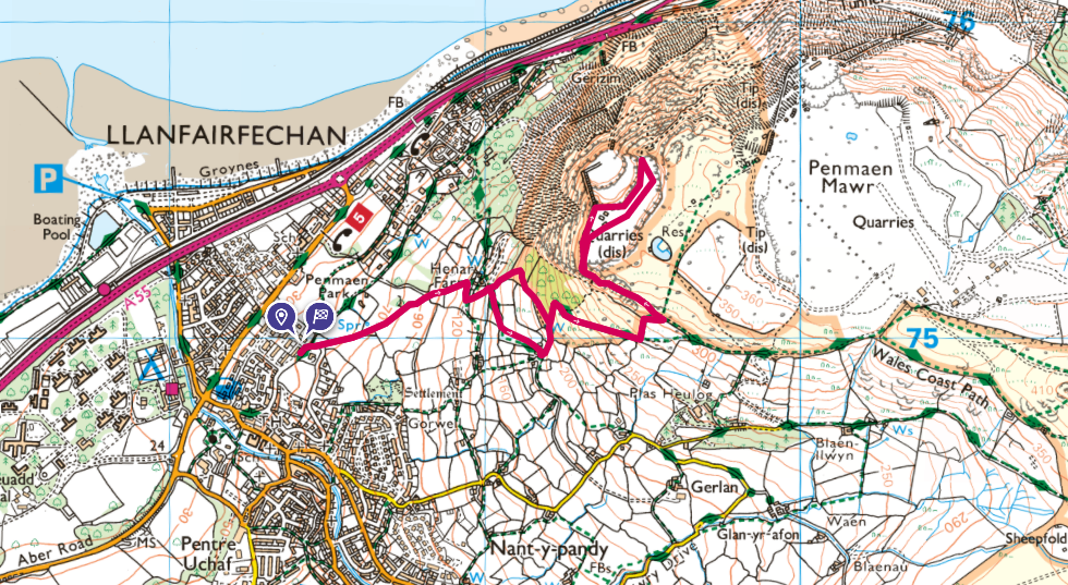 penmaenmawr headland walk