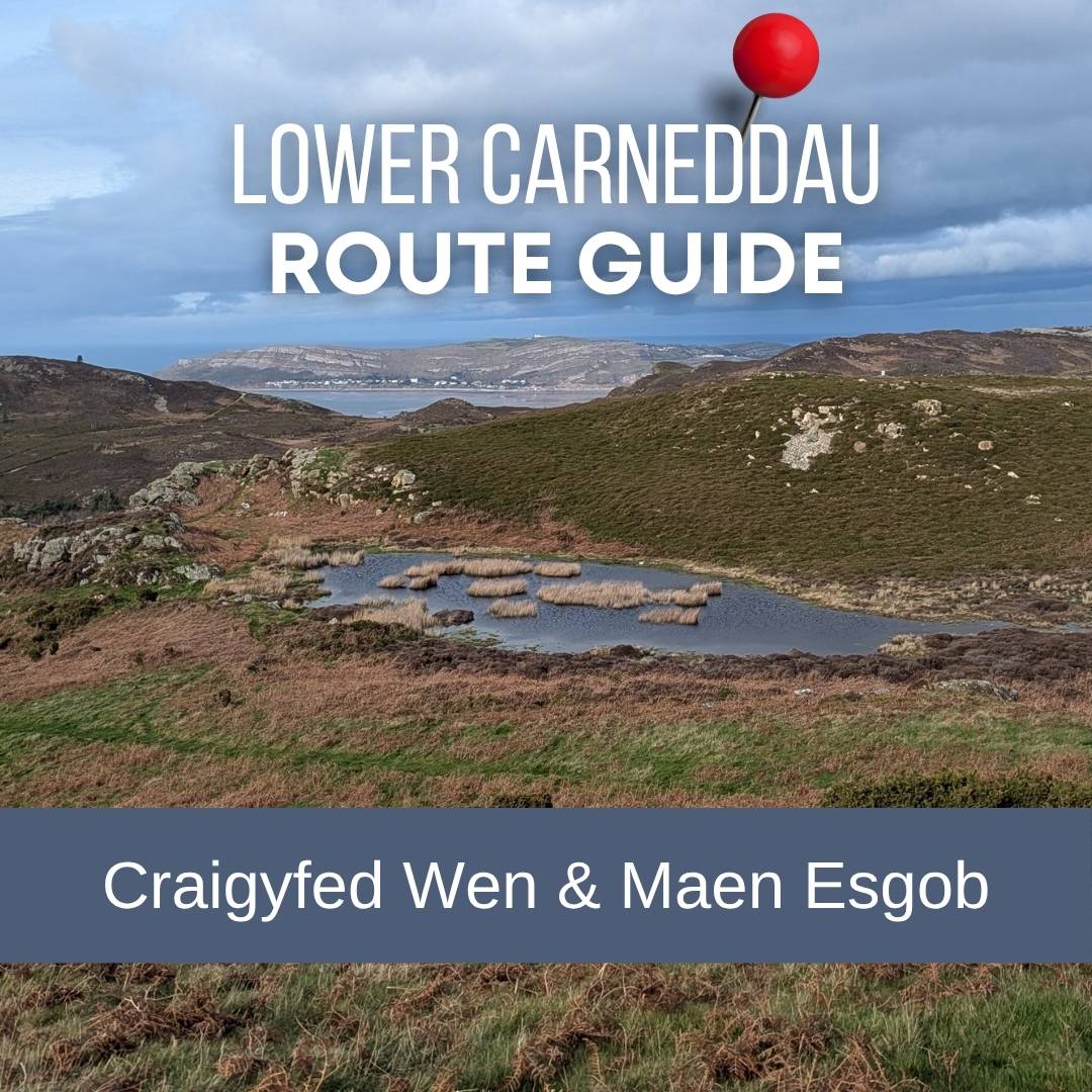 Craigyfed Wen & Maen Esgob Short Walks in the Lower Carneddau